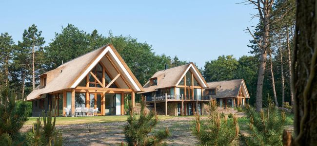 Moderne vakantiehuizen
