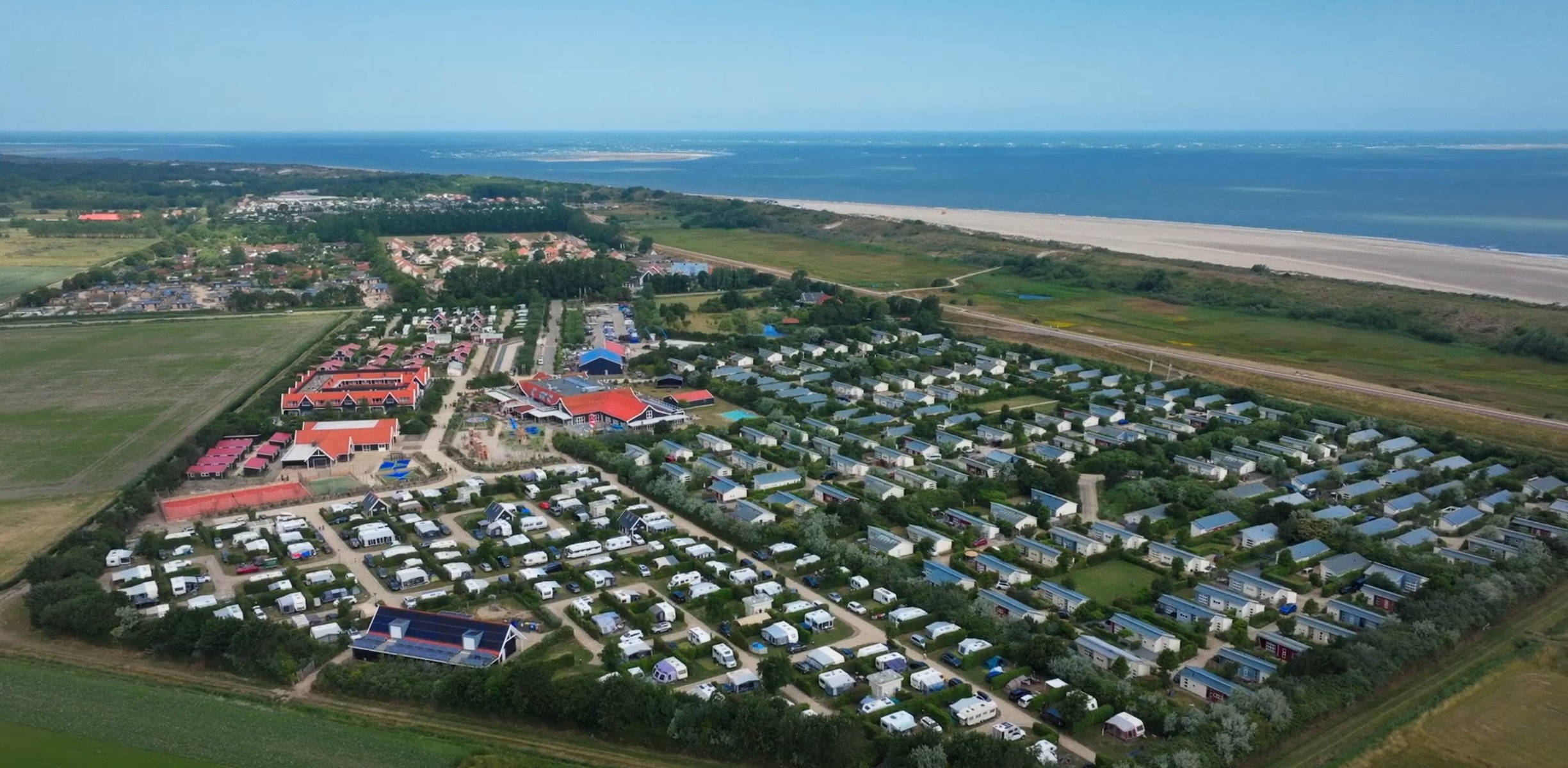 Vakantiepark overzicht