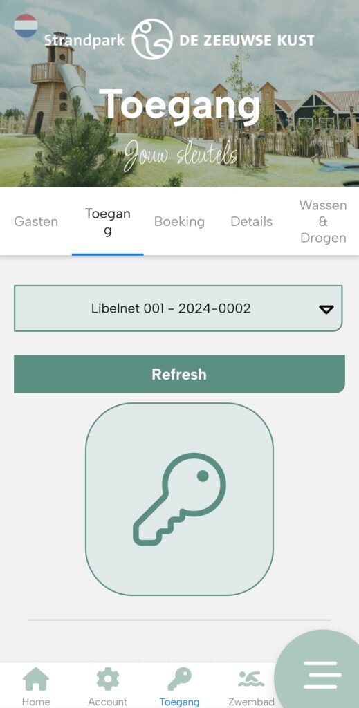 GastenApp voor digitale toegang